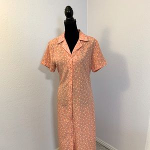 Christopher & Banks Long Maxi Shirtdress size 14